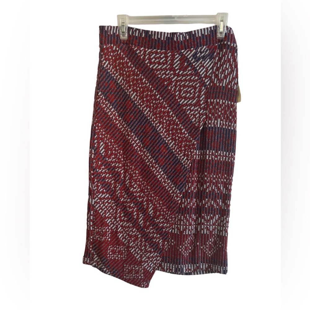 ANTHROPOLOGIE MAEVE Asymmetrical knit Pencil Skirt